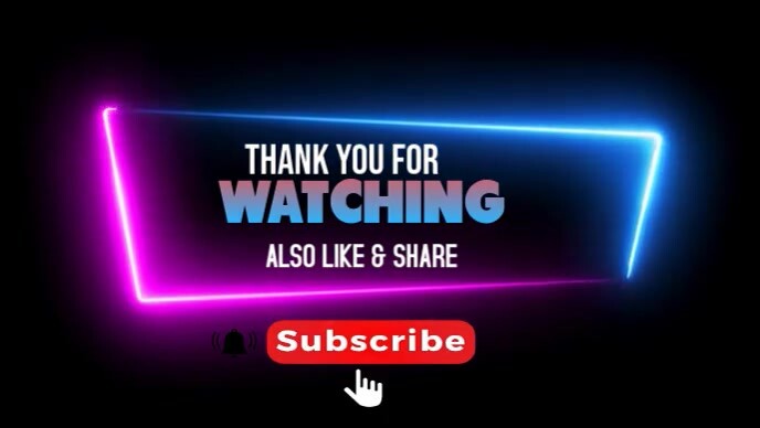 Modern & Minimal Youtube Intro And Outro Template  Youtube Thumbnail YouTube-thumbnail