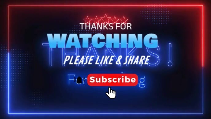 Modern & Minimal Youtube Intro And Outro Template  Youtube Thumbnail