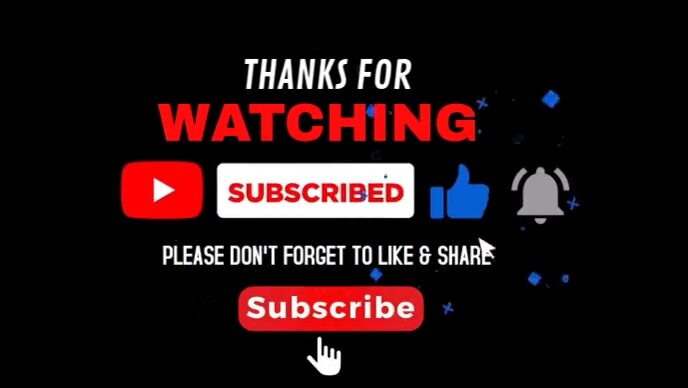 Modern & Minimal Youtube Intro And Outro Template  Youtube Thumbnail