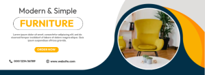 Hvid Furniture Sale Facebook Cover Photo Template