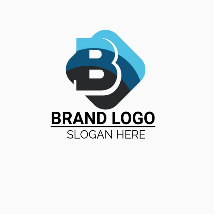 Modern & Minimal Brand Logo Logo Logotyp template