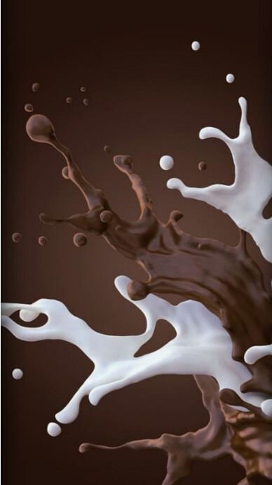 Modern & Minimal Chocolate  Digital Display (9:16) template