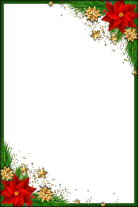 Modern & Minimal Christmas Frame Background Template  Poster Plakat