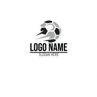 Modern & Minimal Foot Ball Logo Logo template