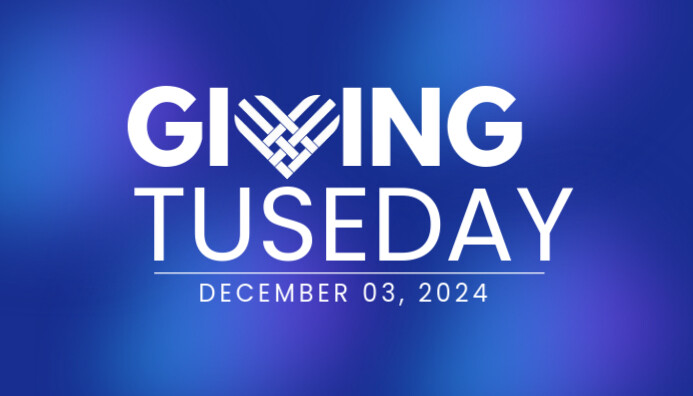 Modern & Minimal Giving Tuesday Blog Header Blogkop template
