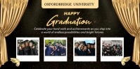 Modern & Minimal Graduation Banner Photo Collage  Eventbrite Banner template