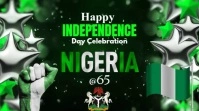 Modern & Minimal Happy Independence Day Celebration Nigeria Youtube Thumbnail template