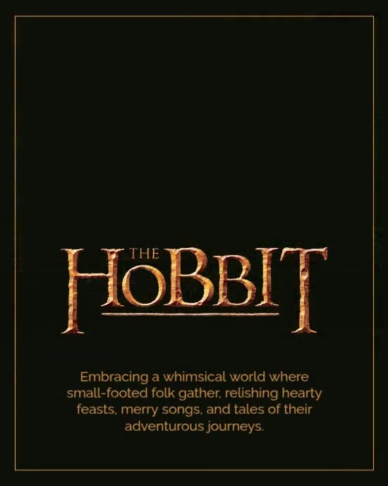 Modern & Minimal Hobbit Day Instagram Portrait template