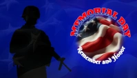 Modern & Minimal Memorial Day Honor And Remem Blog Header template
