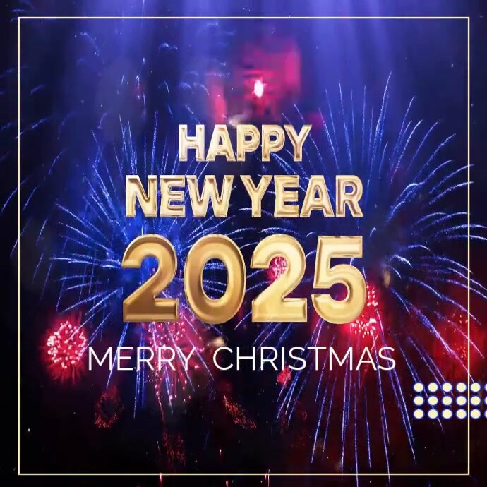 Modern & Minimal Merry Chrstmas Logo template