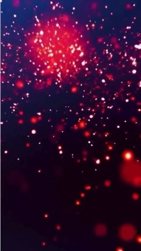 Modern & Minimal Red Glowing Particles Motion Background Video Loop Digital Display (9:16) template