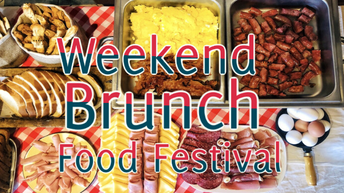 Modern & Minimal Saturday Brunch Gatherings Youtube Thumbnail template