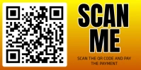 Modern & Minimal Scan Me Eventbrite Banner template