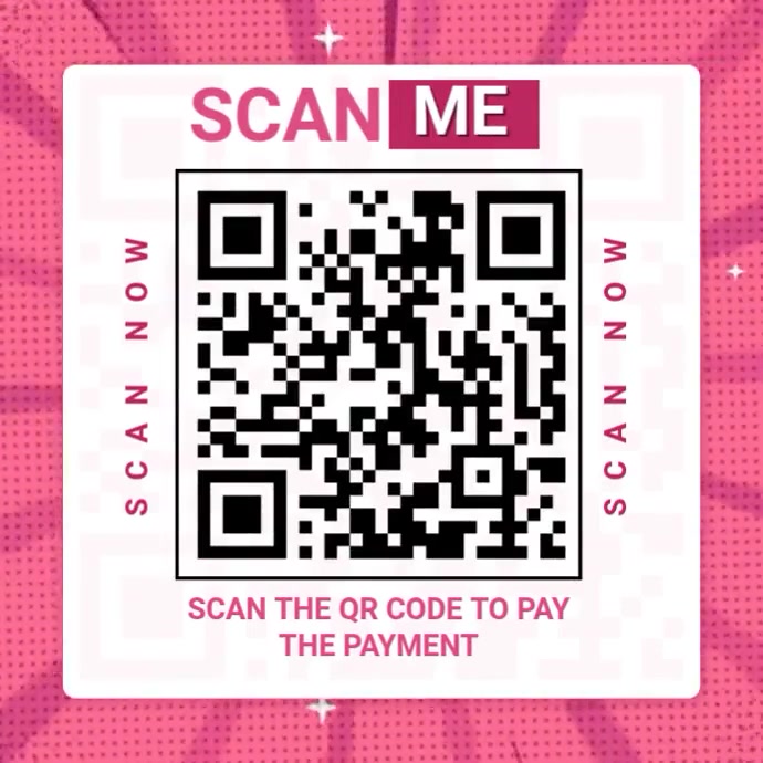 Modern & Minimal Scan Me Instagram Post template