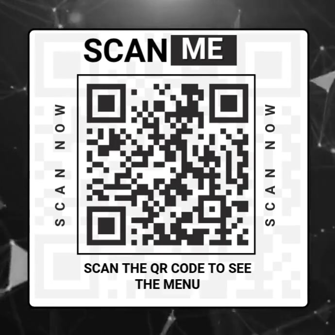Modern & Minimal Scan Me Instagram Post template