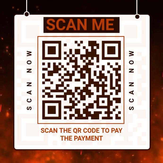 Modern & Minimal Scan Me Instagram Post template