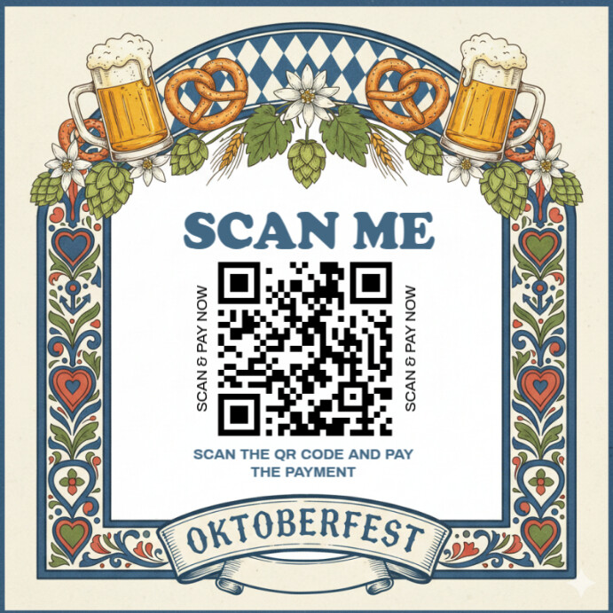 Plantilla de Modern & Minimal Scan Qr Code Instagram Post | PosterMyWall