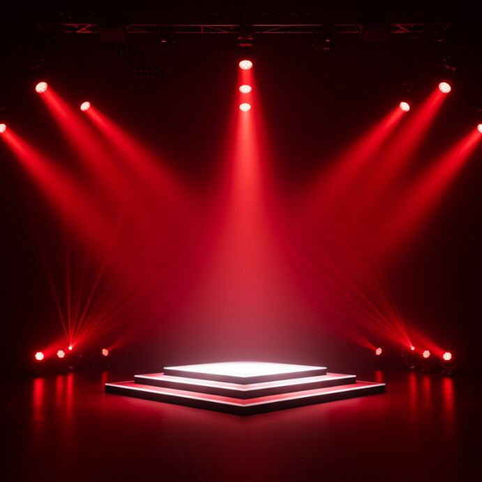 Modern & Minimal Stage Background  Instagram Post template