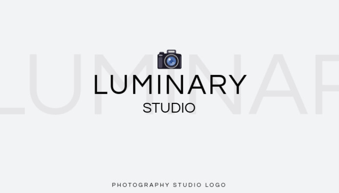Modern & Minimal Studio  logo template 博客标题