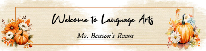 Modern & Minimal Welcome Class Google Classroom Banner template