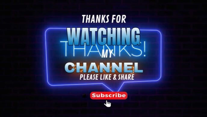 Modern & Minimal Youtube Intro And Outro Template  Youtube Thumbnail
