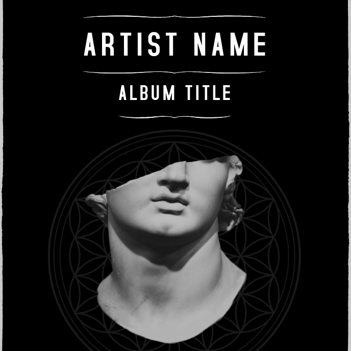 MODERN ALBUM ART template