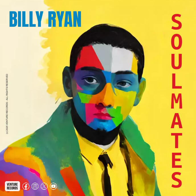 Modern album cover art template PosterMyWall
