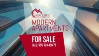 Modern Apartments Selling Facebook Cover Video Template