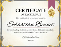 Modern Award Certificate Template Flyer (US Letter)