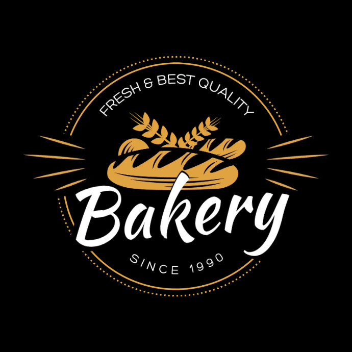 Modern Bakery Logo Template | PosterMyWall