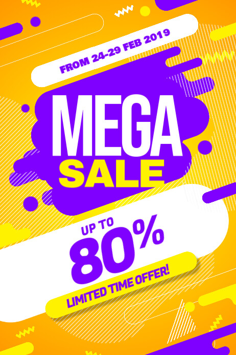 Promo Poster Example Promotional Poster Template