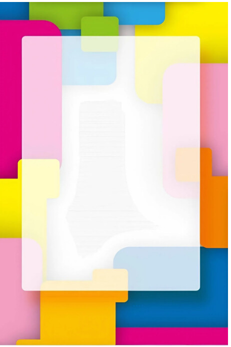 White Color Block Design A4 Template | PosterMyWall