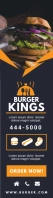 Modern Burger Joint Advertisement Banner Wide Skyscraper template
