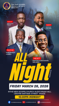 MODERN CHURCH FLYER TEMPLATE Facebook Story