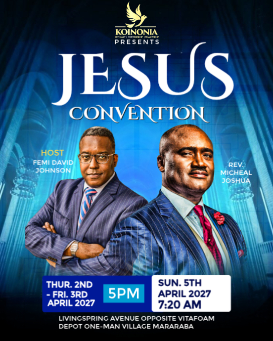 Religious Convention Template | PosterMyWall