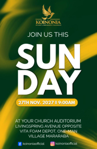 MODERN CHURCH TEMPLATE Halfbladsy Breed