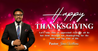 Modern Church Thanksgiving Design Facebook Shared Image template
