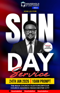 Modern Church Worship Design Media Página Ancho template