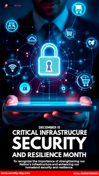 Preto Critical Infrastructure Security História do Instagram Template