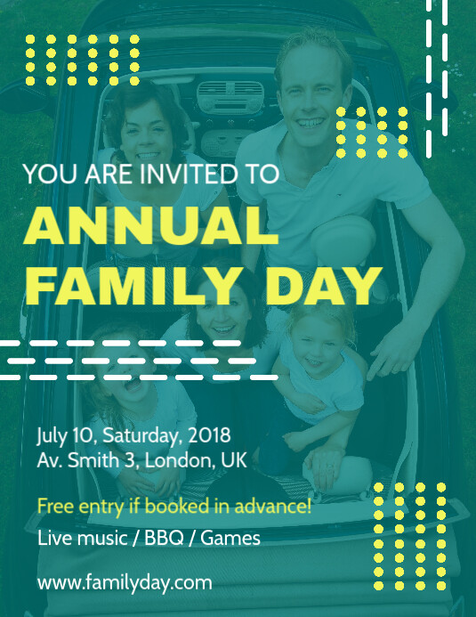 Modern Community Day Event Flyer Template Postermywall