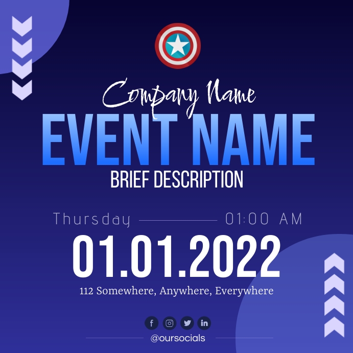 Event Invites Posts Corporate Event Invitation Design