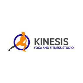 modern creative yoga and fitness studio logo template