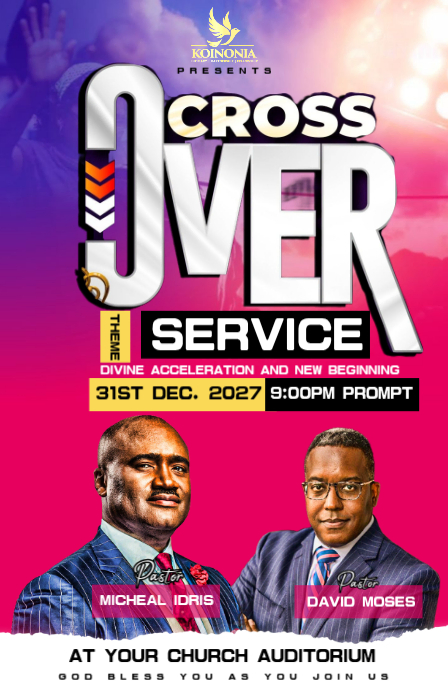 Copy of Modern crossover service | PosterMyWall