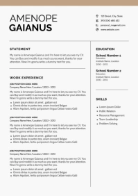 modern cv curriculum template design dark blu A4