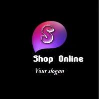 Modern E-commerce logo template
