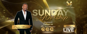 Marrón Sunday Worship Service Twitch Profile Banner Template