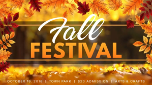 สีส้ม Fall Festival Facebook-covervideo Template