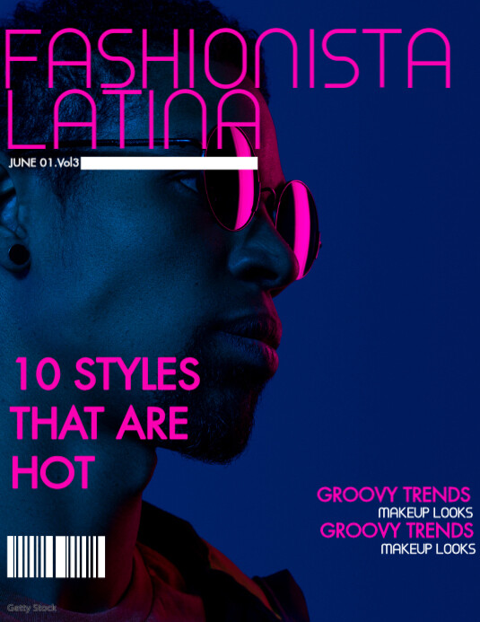 Modern FASHION Blogger Magazine Templates | PosterMyWall