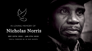 Zwart Memorial Tribute Digital Display Template