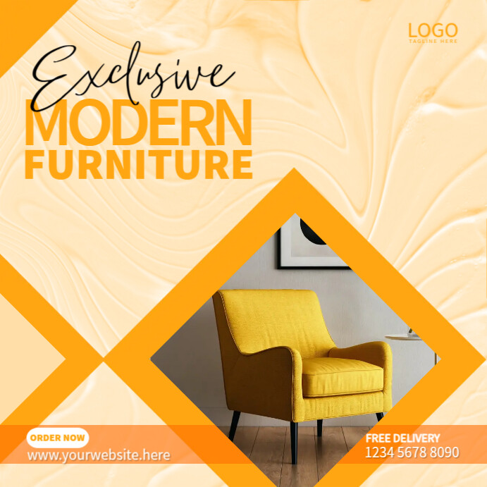 Modern Furniture Ads Template PosterMyWall